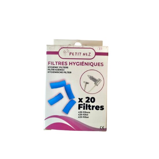 Petit nez Filtres pour mouches-bébés Bleu 