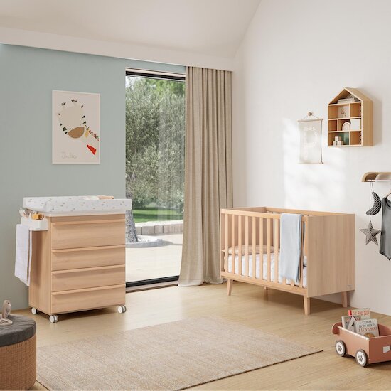 Micuna Lit Bébé Martha Acacia 60x120 cm Micuna Lit Bébé Martha Acacia 60x120 cm