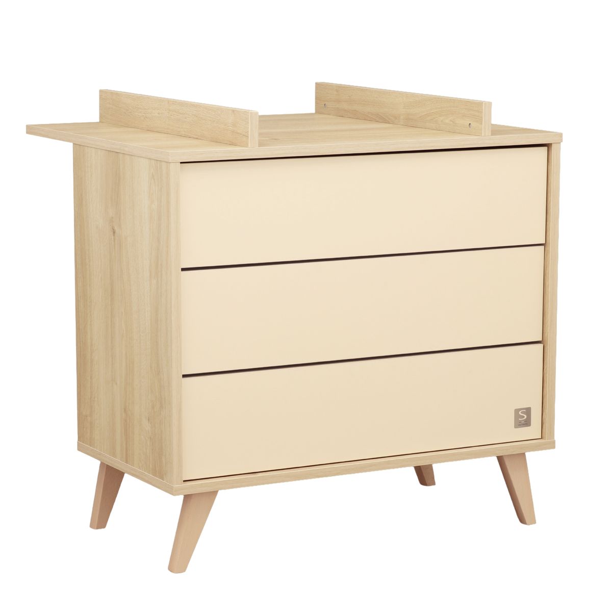 Sauthon - Commode 3 tiroirs Mélinée BEIGE Sauthon