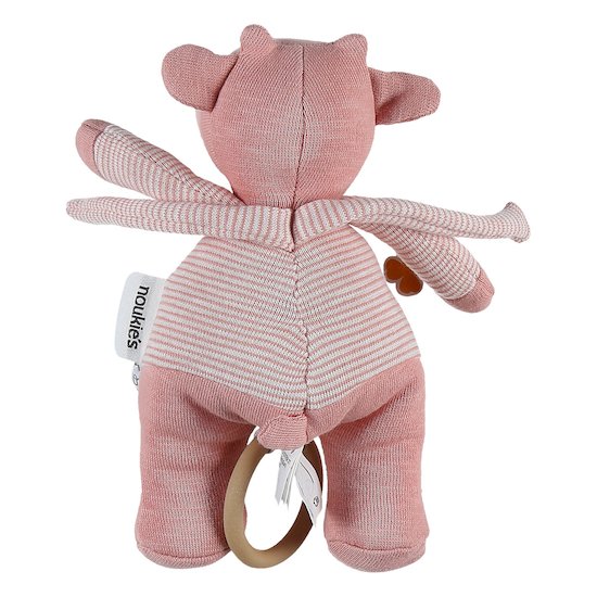Noukie's Peluche Mini-Musical Lola Les Iconiques Rose  Noukie's Peluche Mini-Musical Lola Les Iconiques Rose