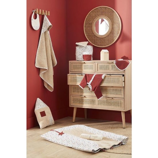 BB&Co Cape de bain et gant de toilette Porofino 0-24 mois BB&Co Cape de bain et gant de toilette Porofino 0-24 mois