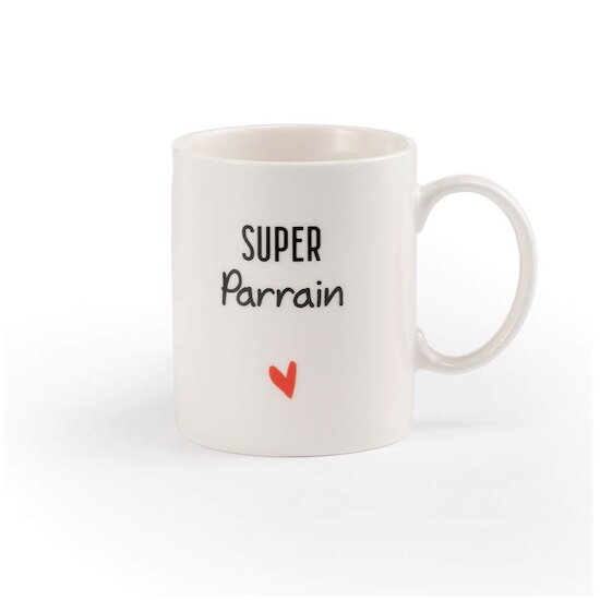 Maïka Tasse Super Parrain Blanc 