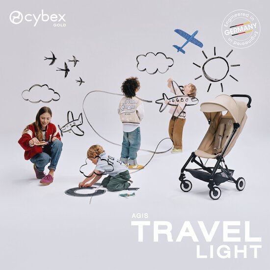 Cybex Poussette Agis Almond Beige  Cybex Poussette Agis Almond Beige