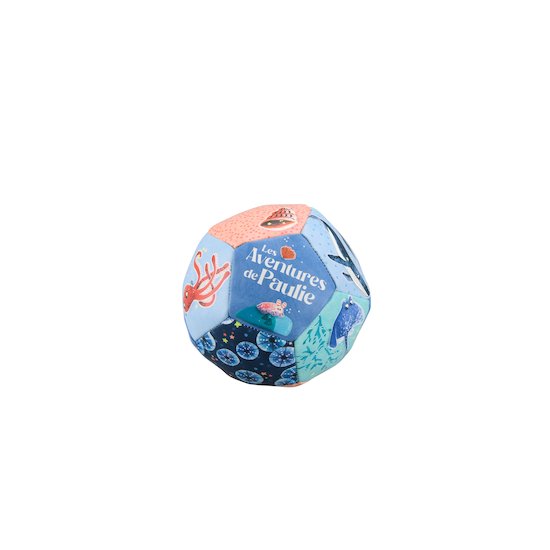 Moulin Roty Ballon souple  Les aventures de Paulie Multicolore 10 cm