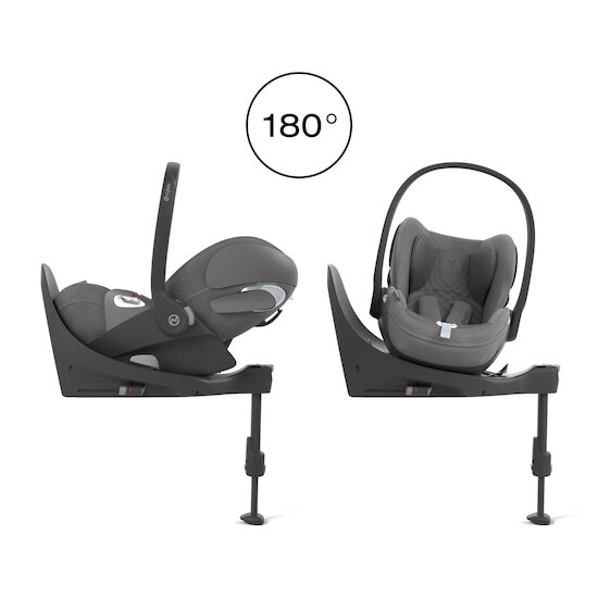 Cybex Coque Cloud T i-Size Tissu Plus Mirage Grey  Cybex Coque Cloud T i-Size Tissu Plus Mirage Grey