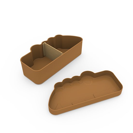 Done by Deer Boîte repas Kiddish Croco Moutarde  Done by Deer Boîte repas Kiddish Croco Moutarde