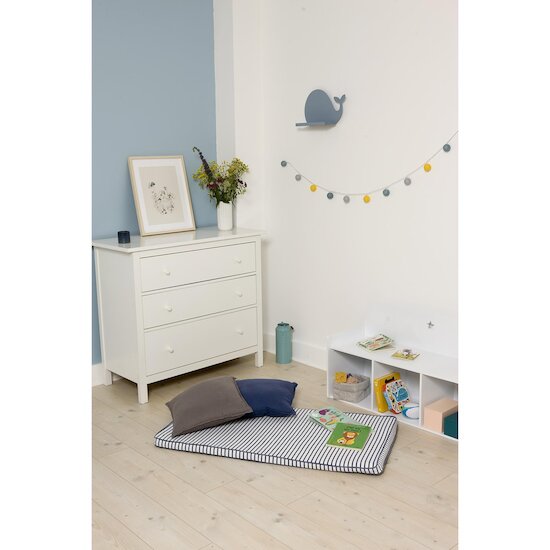 BabyToLove Matelas de sol nomade Blue Stripes 60x120 cm