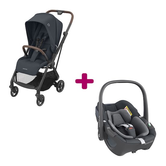 poussette duo avec cosy isofix