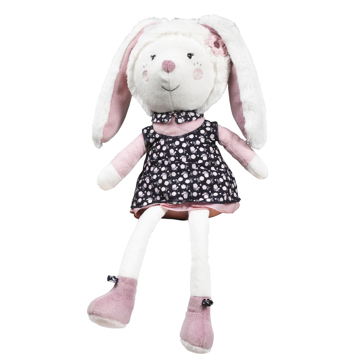 Peluche Miss Fleur de Lune ROSE Sauthon