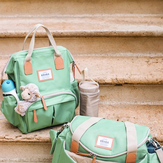 Sac à langer vert sauge