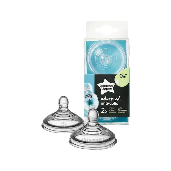 Tommee Tippee 2 tétines anti-colique avancée   Tommee Tippee 2 tétines anti-colique avancée