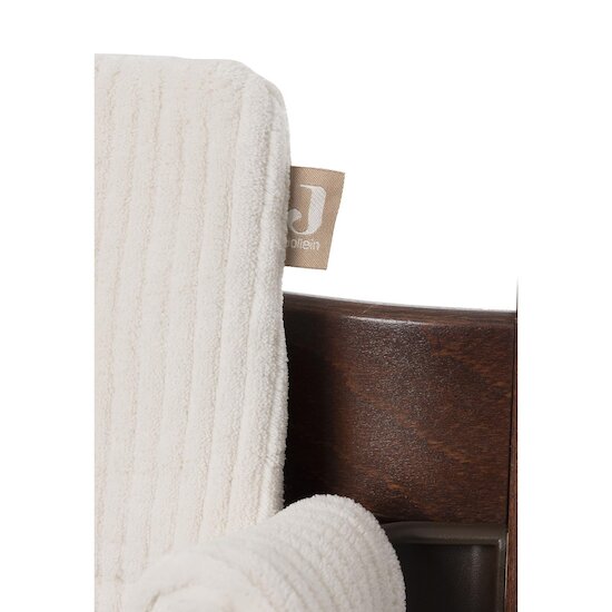 Jollein Coussin de Siège pour Chaise Évolutive Cloudy Rib Oatmeal  Jollein Coussin de Siège pour Chaise Évolutive Cloudy Rib Oatmeal