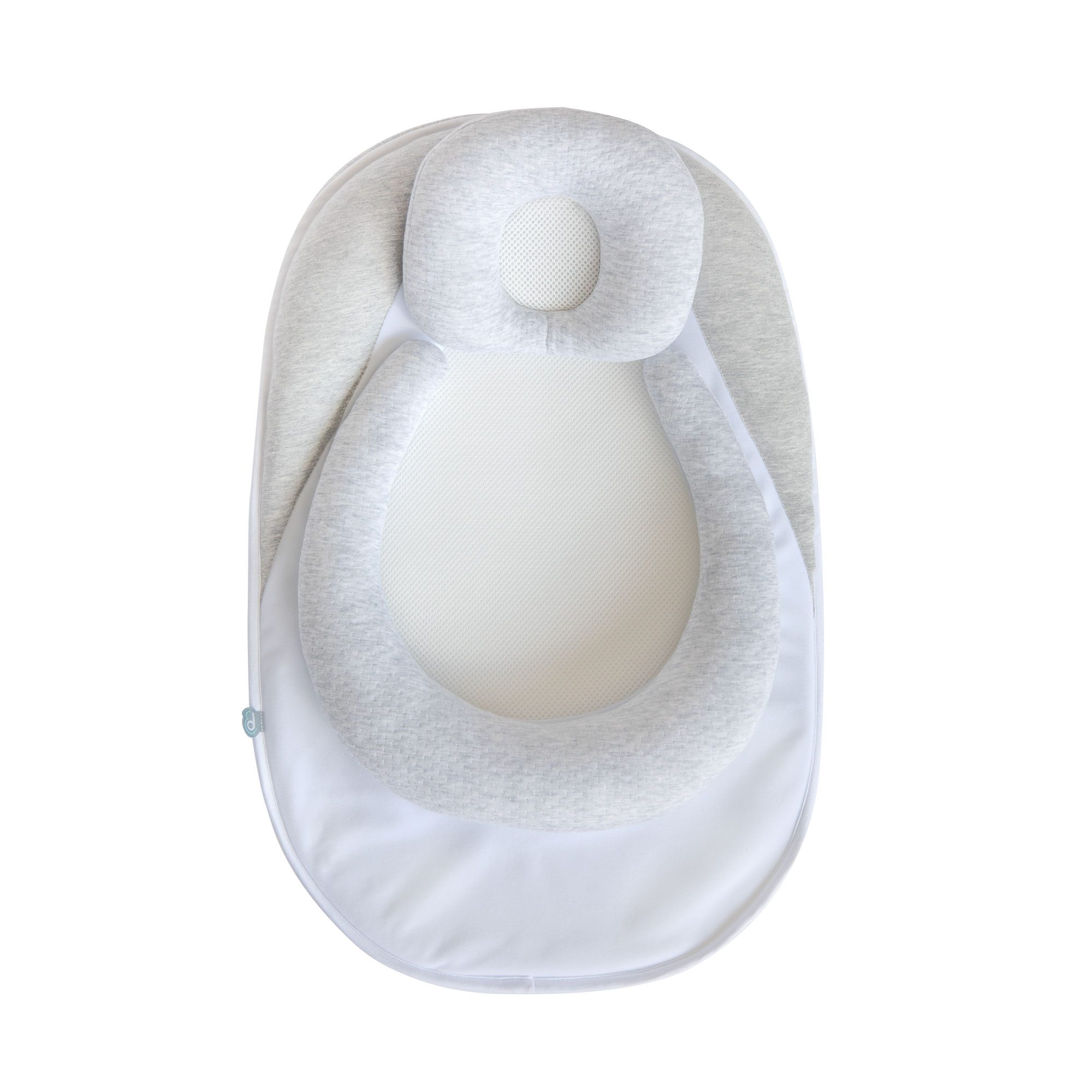 Cale bébé Safety pad 3d GRIS Domiva