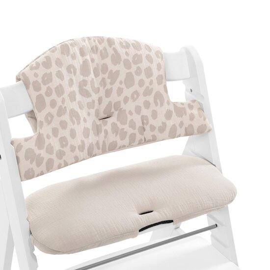 Hauck Coussin chaise haute Highchair Pad Select Muslin Leo Natural 