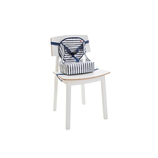 BabyToLove Rehausseur de chaise Easy Up Blue Stripes 
