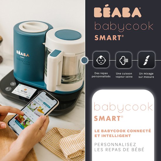 Babycook Original Béaba - Robot cuiseur vapeur mixeur bébé - Achat en ligne