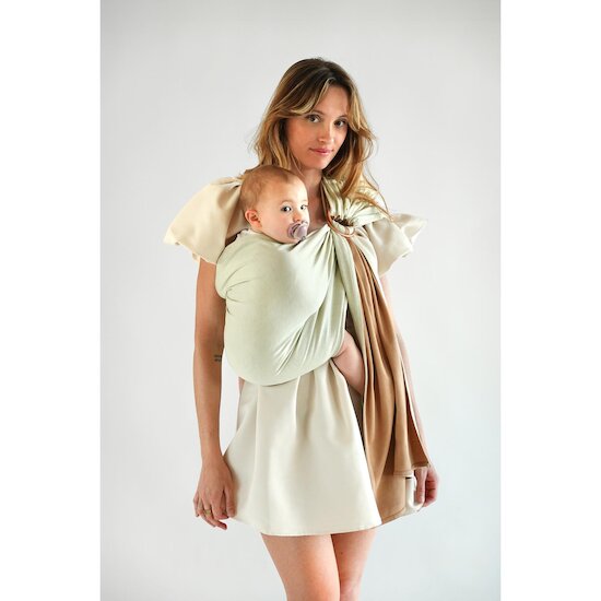 Love Radius by JPMBB La Petite Echarpe Sans Nœud Cappuccino/Pistacchio  