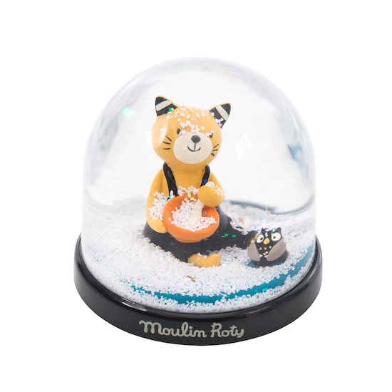 Moulin Roty Boule à neige Les Moustaches   Moulin Roty Boule à neige Les Moustaches