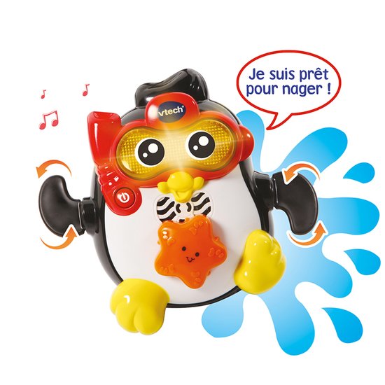 Vtech Baby Gédéon, Champion De Natation  