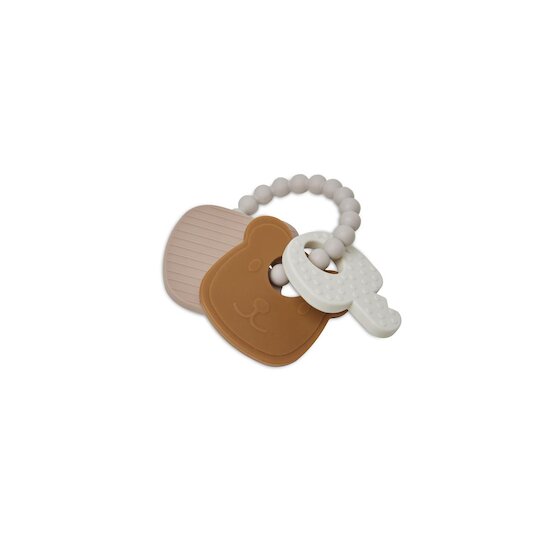 Jollein Anneau de dentition en silicone Teddy Bear  Jollein Anneau de dentition en silicone Teddy Bear