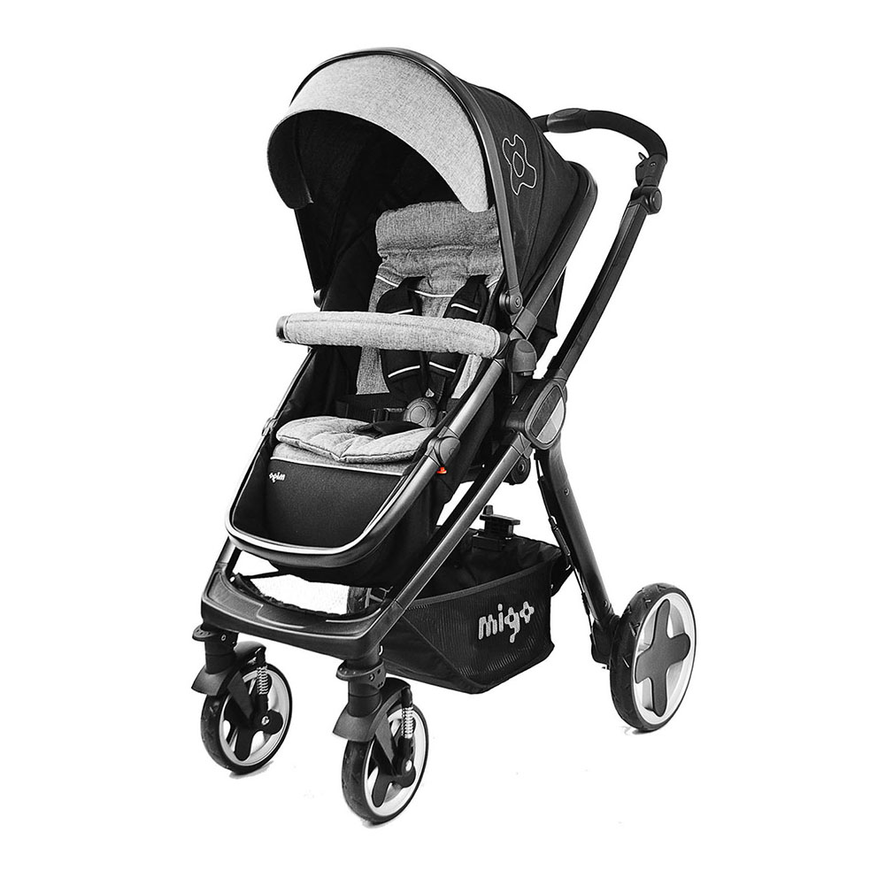 Poussette vicky beone NOIR Migo Poussettes