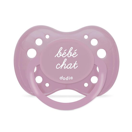 Dodie Sucette silicone avec anneau Fille 18 mois +