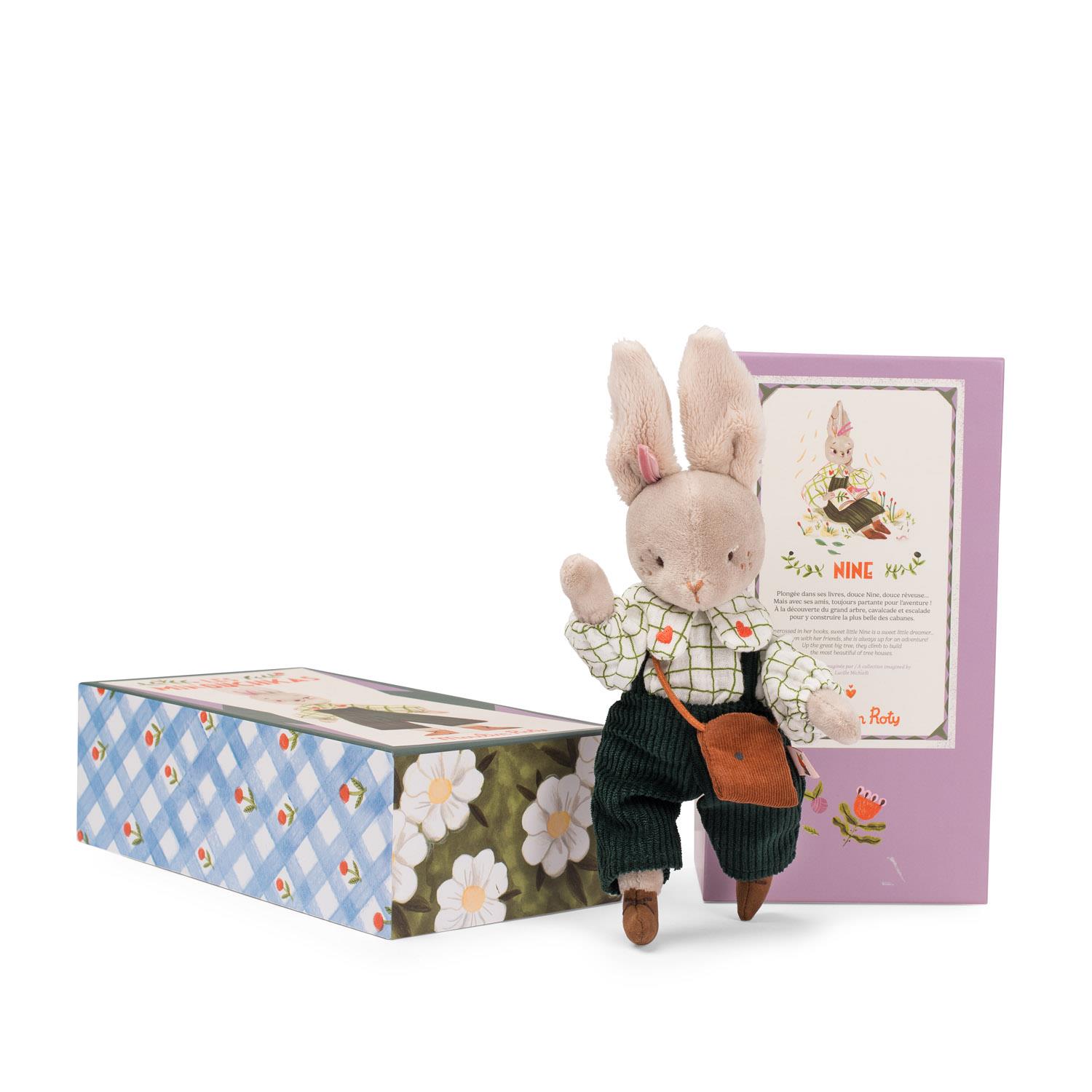 Poupée Nine la lapine Les Minouchkas MULTICOLORE Moulin Roty