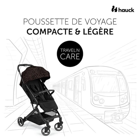 Hauck Poussette Travel N Care  Leo Léo  Hauck Poussette Travel N Care  Leo Léo