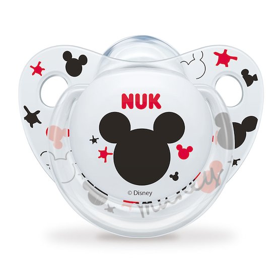 Nuk 2 sucettes physiologiques Trendline Minnie Et Mickey Taille 2