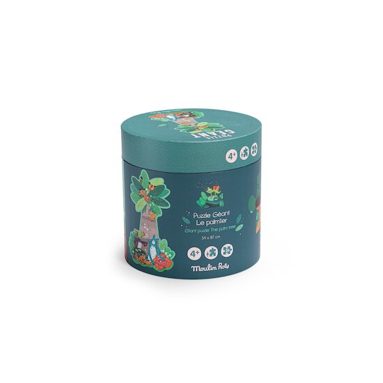 Moulin Roty Puzzle géant Palmier Vert 36 pièces Moulin Roty Puzzle géant Palmier Vert 36 pièces