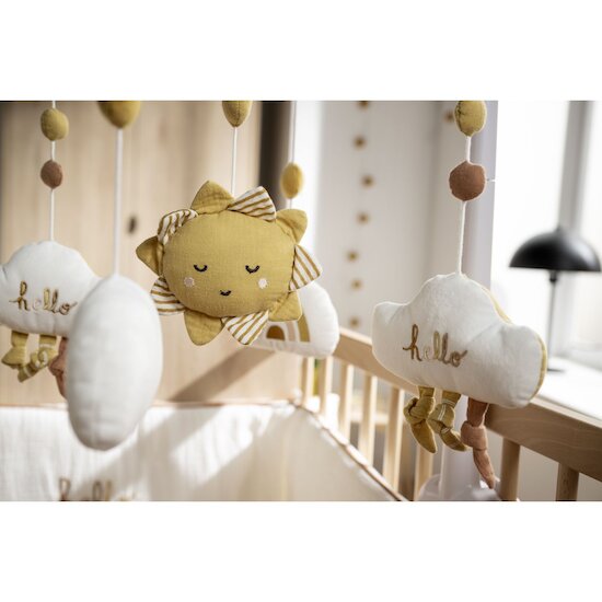 Jouet d'enveloppe en spirale d'activité pour bébé, enfant ours lapin en  spirale autour du lit de bébé berceau poussette jouet pour garçons ou filles