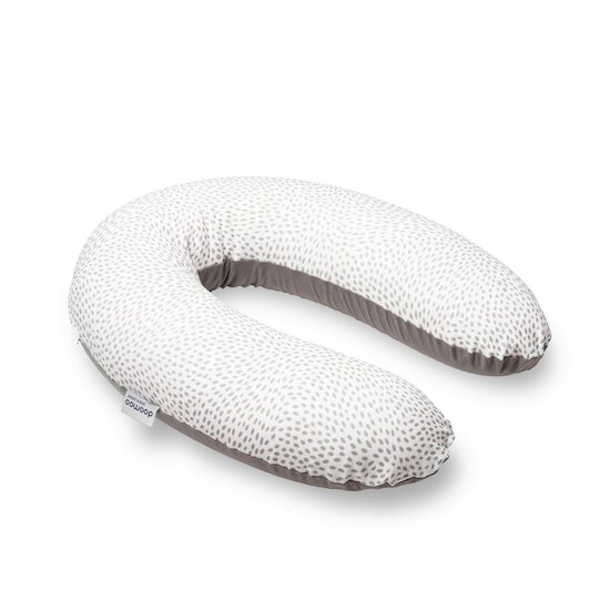 Doomoo Coussin de maternité Buddy Risotto taupe 