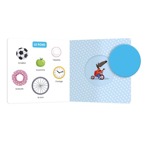 Auzou J'apprends avec P'tit Loup - Les formes  Multicolore  Auzou J'apprends avec P'tit Loup - Les formes  Multicolore