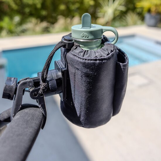 BBlüv Porte-gobelet Ezi pour poussette Noir 