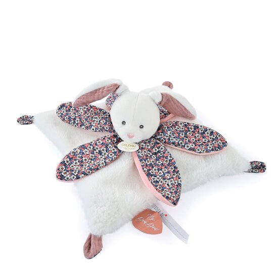 Doudou & Compagnie Doudou pétale Bohaime Lapin Rose 27 cm Doudou & Compagnie Doudou pétale Bohaime Lapin Rose 27 cm