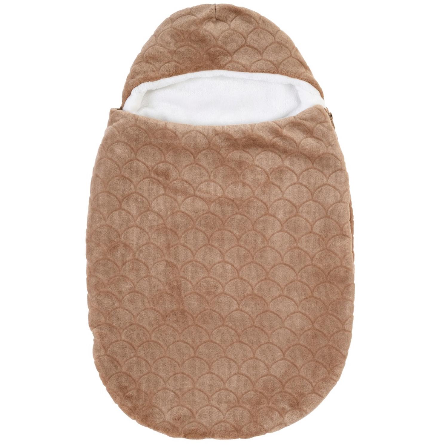 Nattou - Nid d'ange Cocoon Wavy MARRON Nattou