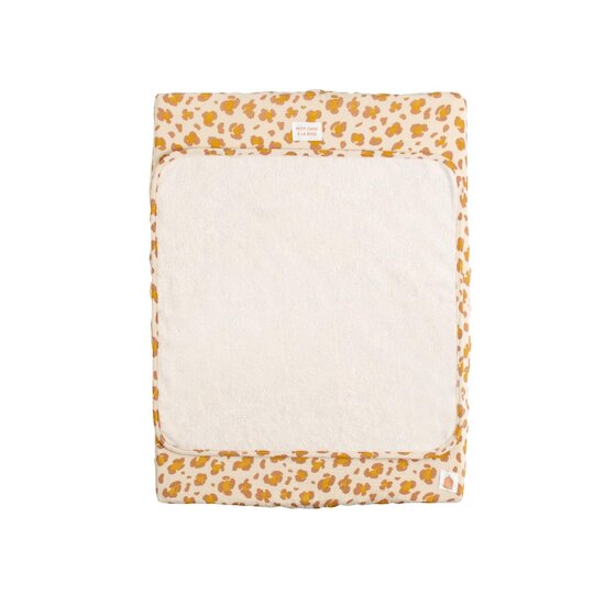 Sauthon Matelas à Langer Plus Serviette Éponge Petit Chou Ecru/Caramel/Vieux Rose 