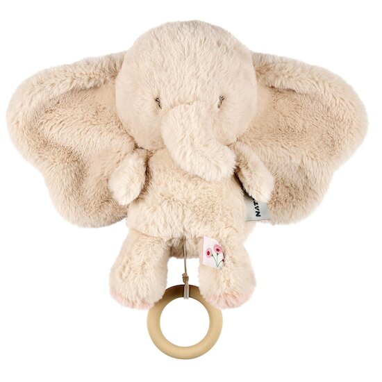 Nattou Peluche musicale Éléphant Fanfan Sable 