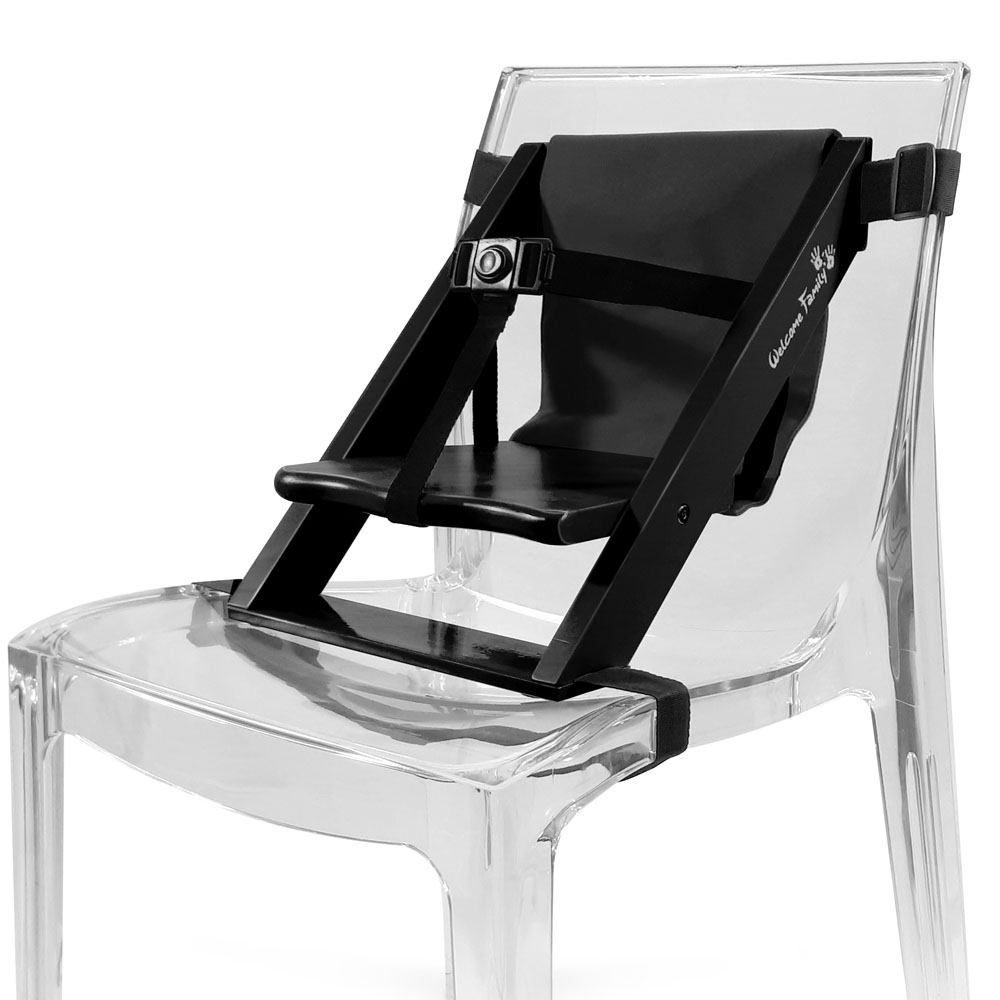 Rehausseur pour chaise NOIR Welcome Family