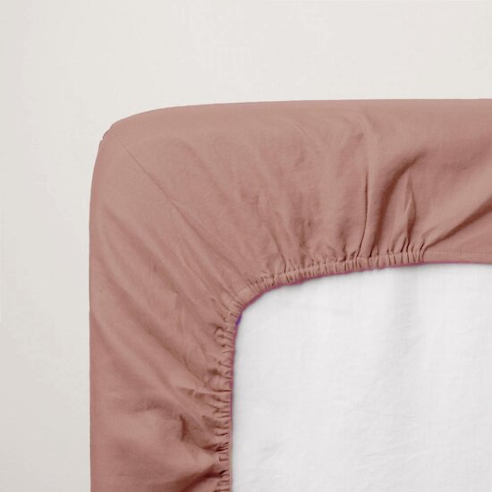 Mon P'tit Dodo Drap-Housse Jersey Old Pink  Mon P'tit Dodo Drap-Housse Jersey Old Pink