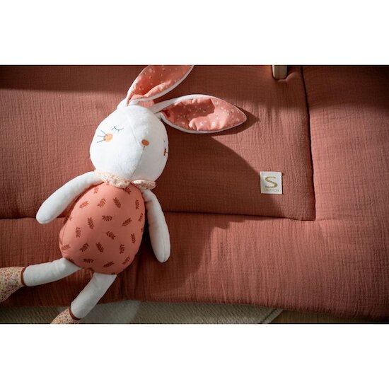 Sauthon Grand tapis Uni Terracotta Rouge  Sauthon Grand tapis Uni Terracotta Rouge