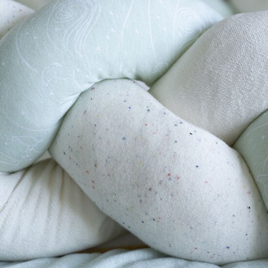Trois Kilos Sept Trèsse décorative Au large de Nova Vert/ Beige 200 cm Trois Kilos Sept Trèsse décorative Au large de Nova Vert/ Beige 200 cm