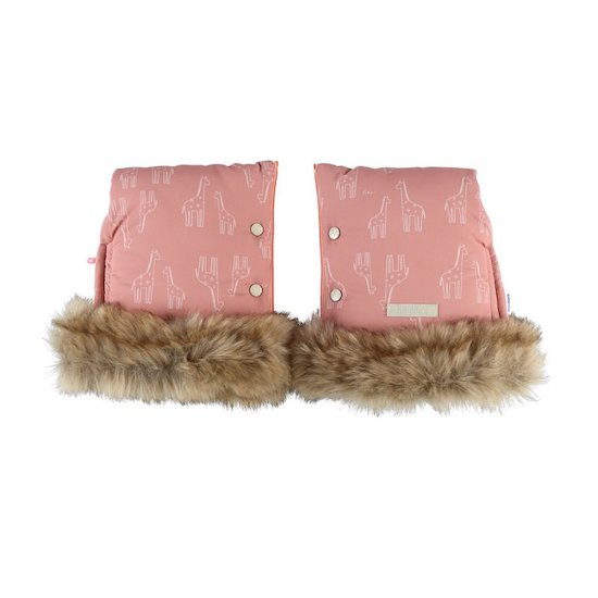 Noukie's Moufles poussette Mix and Match Rose  Noukie's Moufles poussette Mix and Match Rose