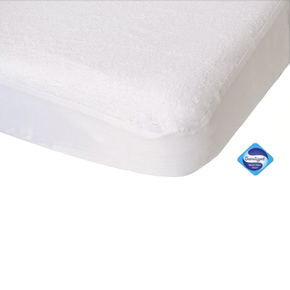 Alèse protège matelas Toucan BLANC Domiva