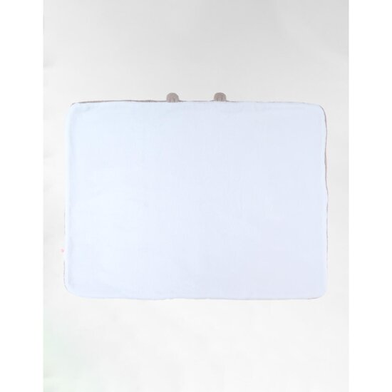 Noukie's Couverture en fausse fourrure ouatiné M&M24 Beige 75x100 cm Noukie's Couverture en fausse fourrure ouatiné M&M24 Beige 75x100 cm