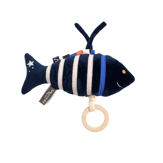 Sauthon Mini musical Baby Sailor Bleu 