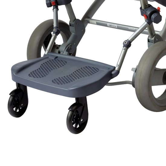 Planche Poussette Universelle, Marche Pied Poussette Buggy Board avec  Siège, pour Enfants de 2 à 6 Ans, Compatible avec 99% des Poussettes