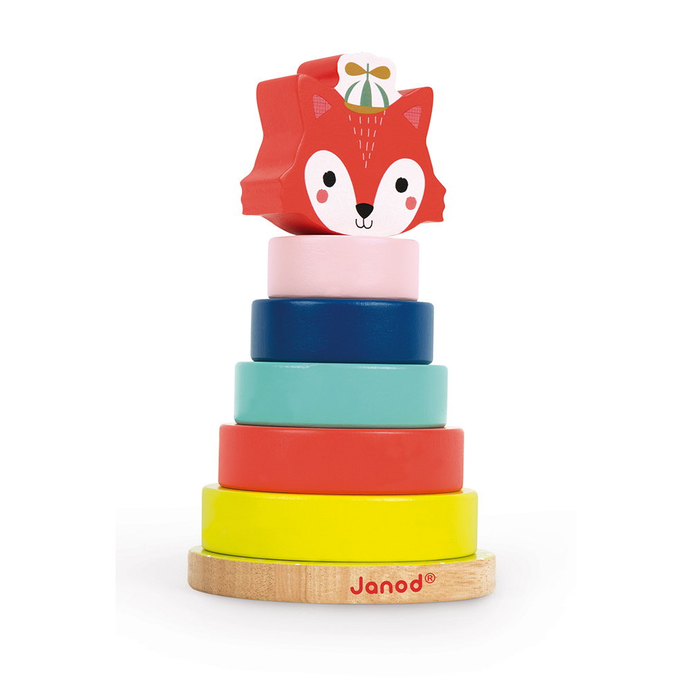 Empilable Renard MULTICOLORE Janod