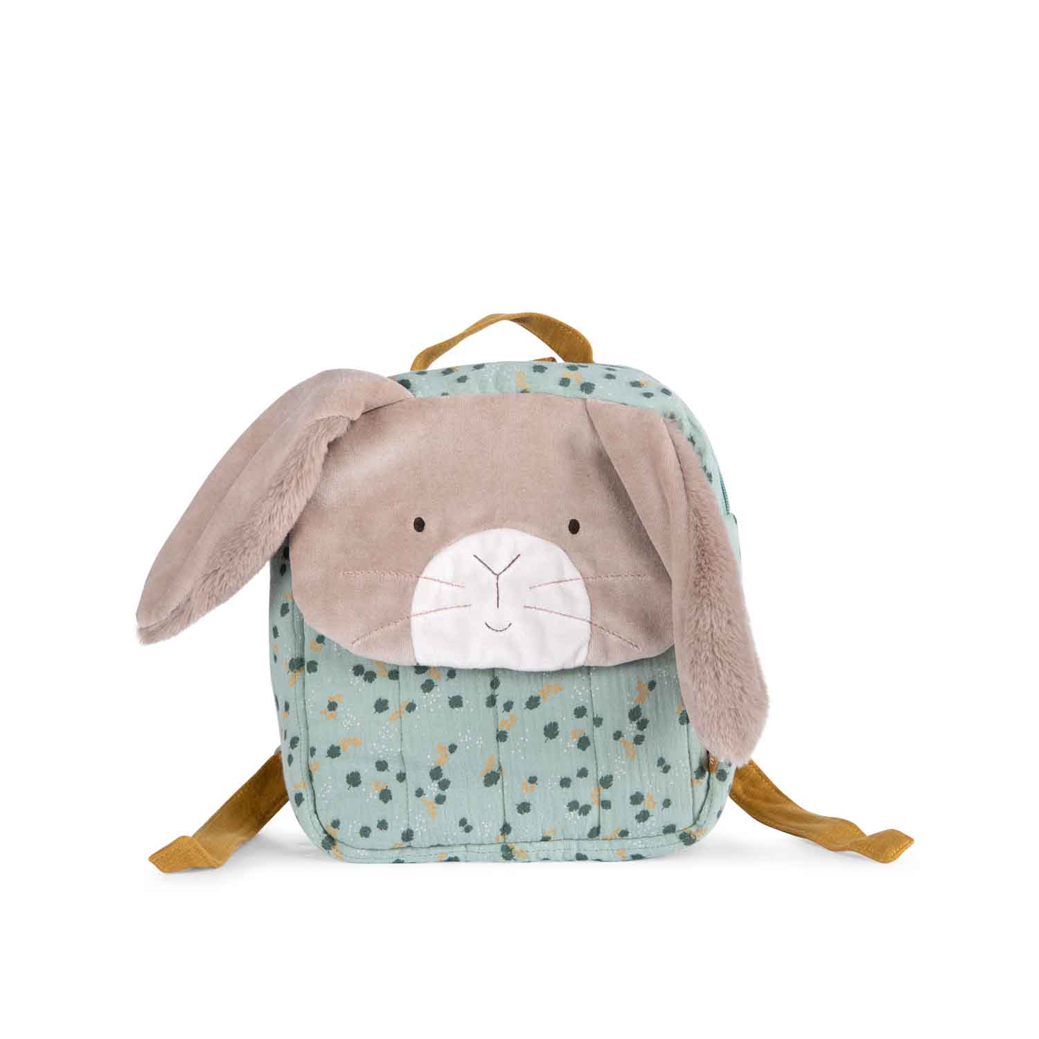 MOULIN ROTY - Sac à dos lapin sauge VERT Moulin Roty