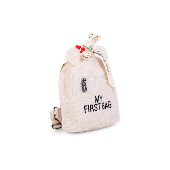 Childhome Sac à dos pour enfants My First Bag Teddy écru  Childhome Sac à dos pour enfants My First Bag Teddy écru